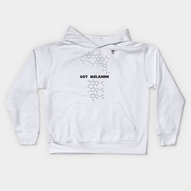 Got Melanin? Kids Hoodie by wharkandi